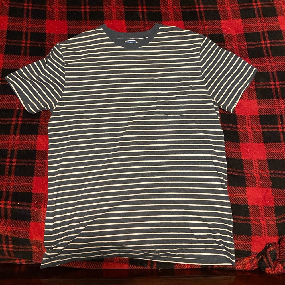 J Crew slim pocket tee
